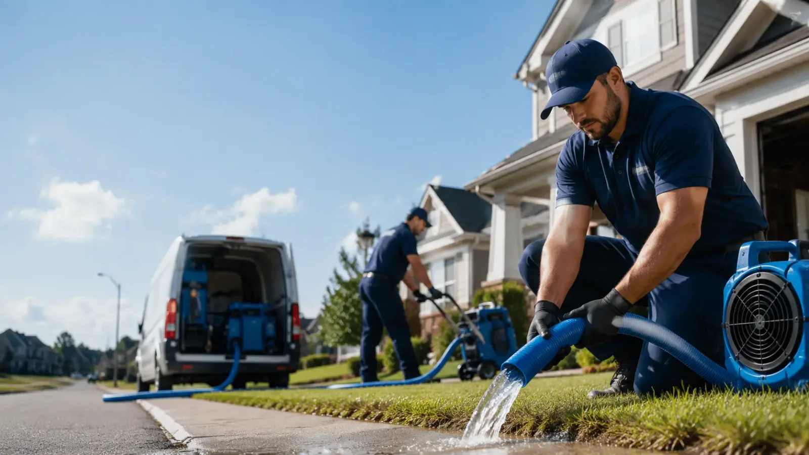 Flood Damage Restoration in Brooklyn, WI